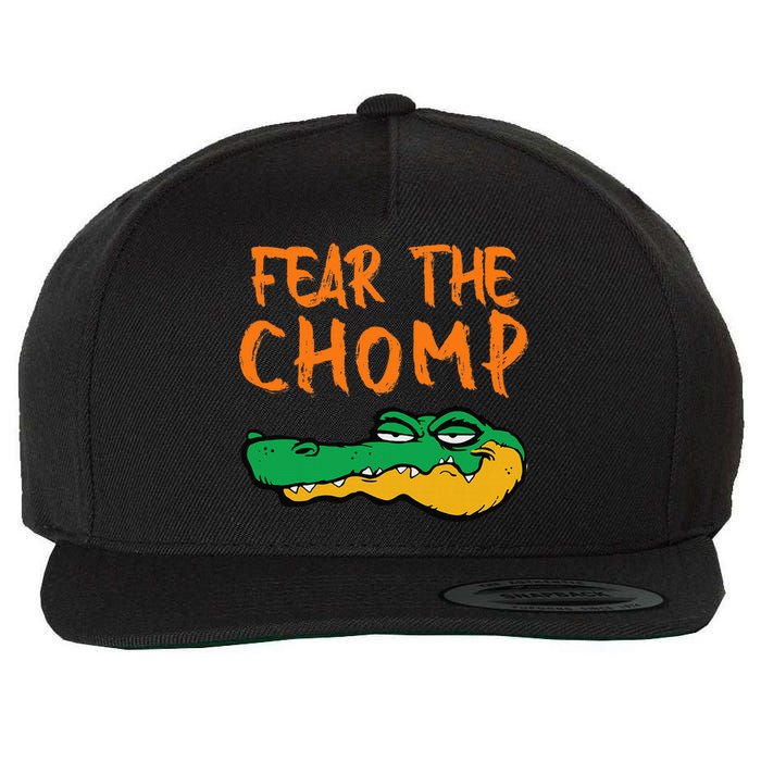 Florida Fear The Chomp Gator Pride Wool Snapback Cap