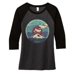 Fuji Women's Tri-Blend 3/4-Sleeve Raglan Shirt