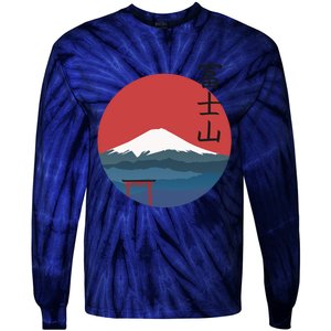 Fujisan Tie-Dye Long Sleeve Shirt