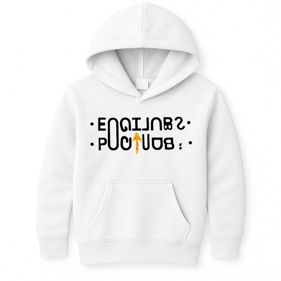 Footjob (Flip Up) Kids Hoodie
