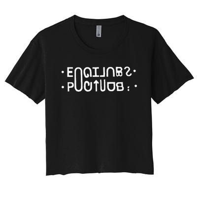 Footjob (Flip Up) Women's Crop Top Tee