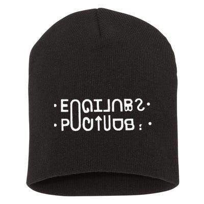 Footjob (Flip Up) Short Acrylic Beanie