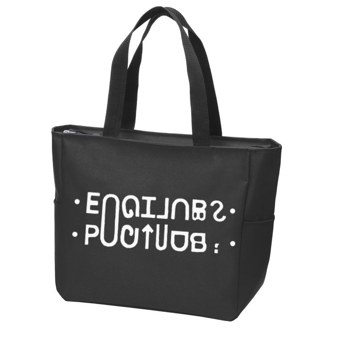 Footjob (Flip Up) Zip Tote Bag