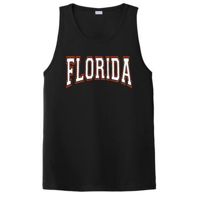 Florida FL United States Font PosiCharge Competitor Tank