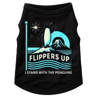 Funny-Penguin-Flippers-Up-I-Stand-With-The-Penguins Doggie Tank