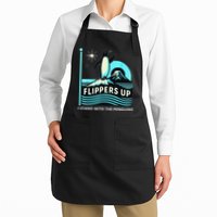 Funny-Penguin-Flippers-Up-I-Stand-With-The-Penguins Apron