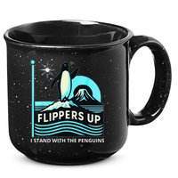 Funny-Penguin-Flippers-Up-I-Stand-With-The-Penguins 15oz Campfire Ceramic Mug