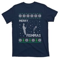 Funny Fishing Ugly Christmas T-Shirt