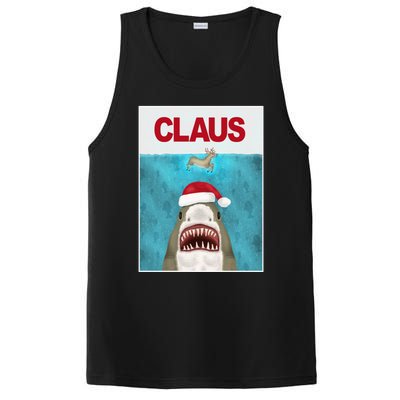 Funnychristmassantaclaussharkreindeerhumor PosiCharge Competitor Tank