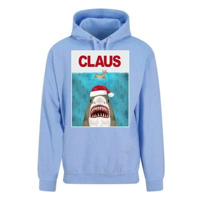 Funnychristmassantaclaussharkreindeerhumor Unisex Surf Hoodie