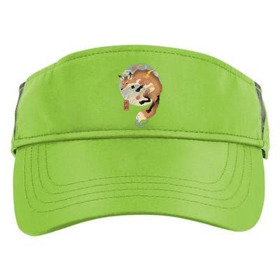 Fire Fox Ukiyo E Japanese Adult Drive Performance Visor