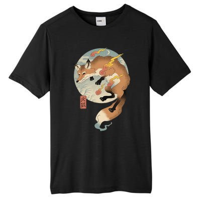 Fire Fox Ukiyo E Japanese Tall Fusion ChromaSoft Performance T-Shirt