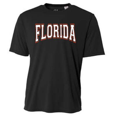 Florida Fl United States Football Cooling Performance Crew T-Shirt