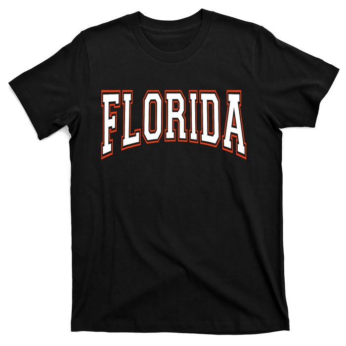 Florida Fl United States Football T-Shirt