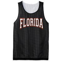 Florida Fl United States Football Mesh Reversible Basketball Jersey Tank