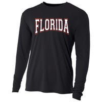 Florida Fl United States Football Cooling Performance Long Sleeve Crew