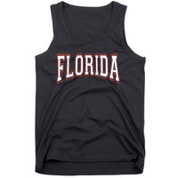 Florida Fl United States Football Tank Top