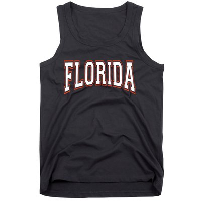 Florida Fl United States Football Tank Top