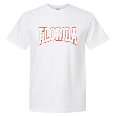 Florida Fl United States Football Garment-Dyed Heavyweight T-Shirt