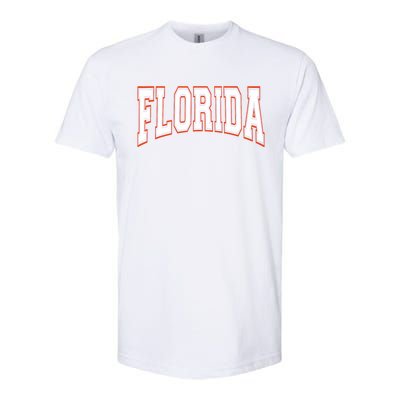 Florida Fl United States Football Softstyle CVC T-Shirt