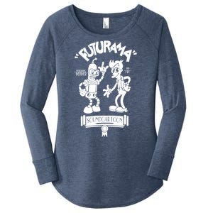 Futurama Women's Perfect Tri Tunic Long Sleeve Shirt