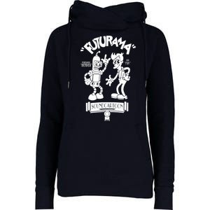 Futurama Womens Funnel Neck Pullover Hood