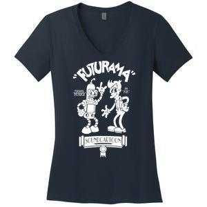 Futurama Women's V-Neck T-Shirt