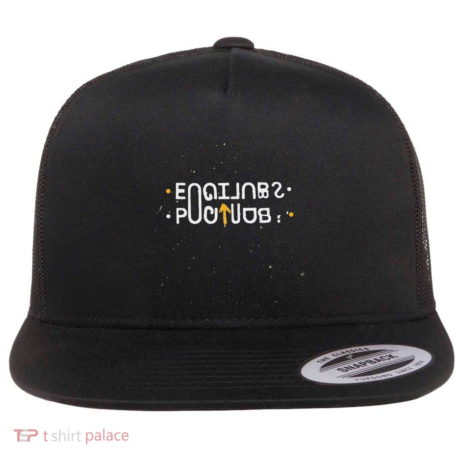 Footjob (Flip Up) Flat Bill Trucker Hat