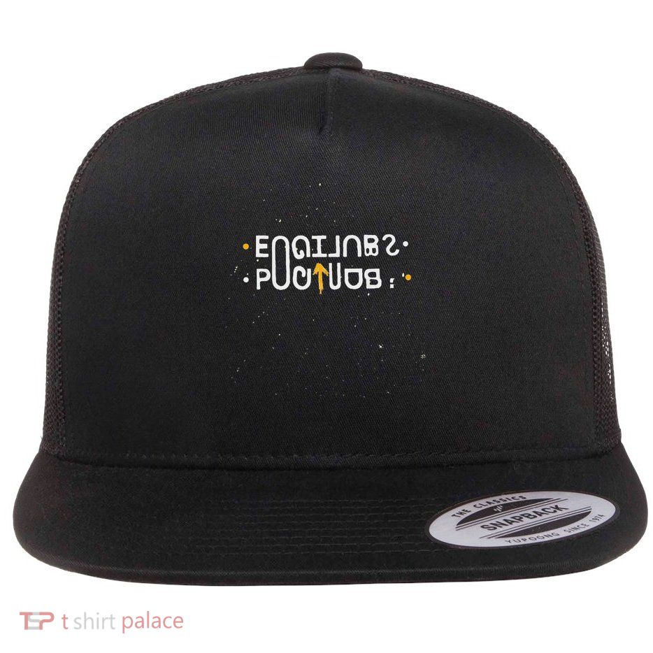 Footjob (flip Up) Flat Bill Trucker Hat