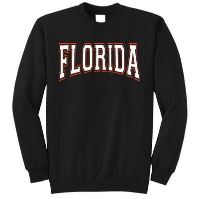 Florida Fl United States Font Sweatshirt