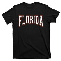 Florida Fl United States Font T-Shirt