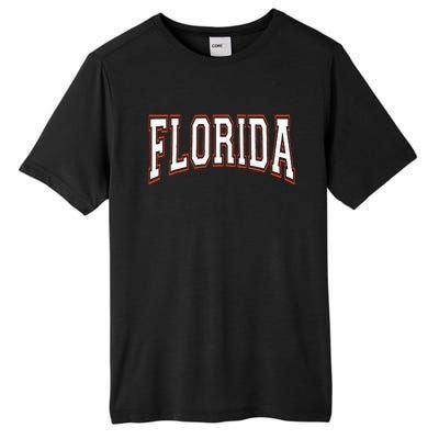 Florida Fl United States Font Tall Fusion ChromaSoft Performance T-Shirt