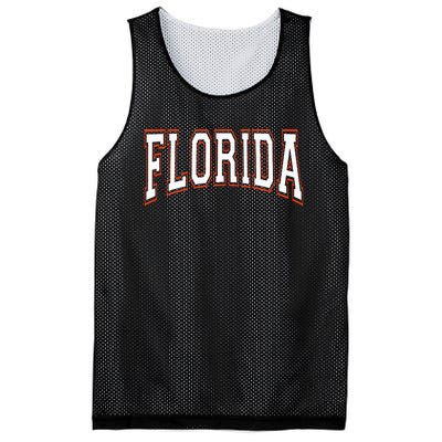 Florida Fl United States Font Mesh Reversible Basketball Jersey Tank