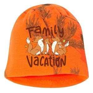 Fox Family Vacation Kati - Camo Knit Beanie