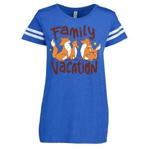 Fox Family Vacation Enza Ladies Jersey Football T-Shirt