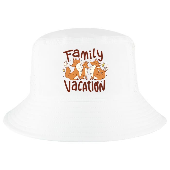 Fox Family Vacation Cool Comfort Performance Bucket Hat