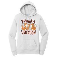 Fox Family Vacation Women's Pullover Hoodie