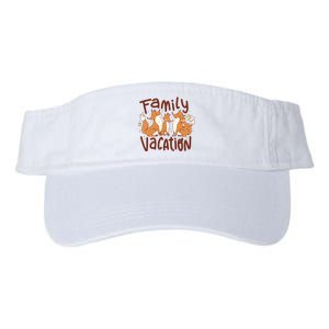 Fox Family Vacation Valucap Bio-Washed Visor