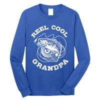 Fishing Fish Vintage Reel Cool Grandpa Gift Long Sleeve Shirt