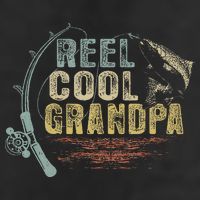 Funny Fishing Vintage Reel Cool Grandpa Gift Beanie