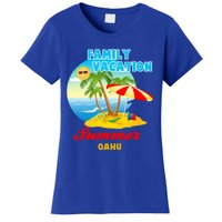 Funny Family Vacation Summer Oahu 2024 Beach Trip Gift Women's T-Shirt