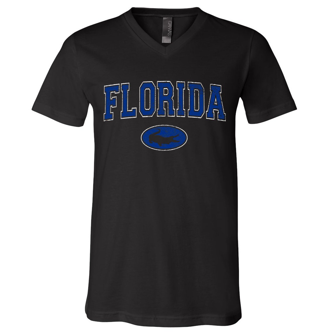 Florida Football Vintage Alligator V-Neck T-Shirt
