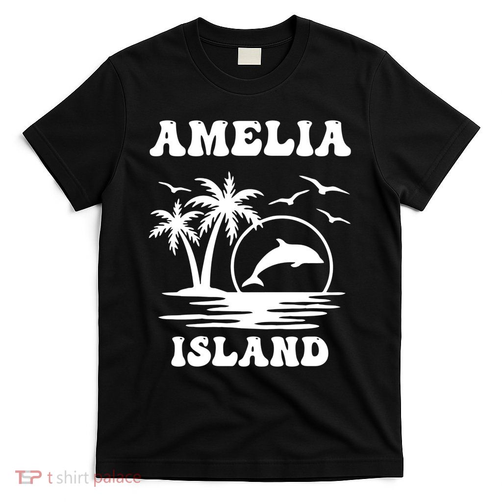 Florida Family Vacation Summer Tourist Funny Amelia Island T-Shirt