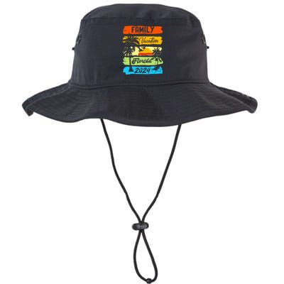 Family Florida Vacation 2024 Funny Matching Group Family Legacy Cool Fit Booney Bucket Hat