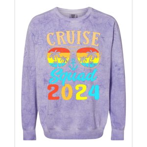 Family Friends Vacation Cruising Ship Trip Colorblast Crewneck Sweatshirt