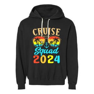 Family Friends Vacation Cruising Ship Trip Garment-Dyed Fleece Hoodie