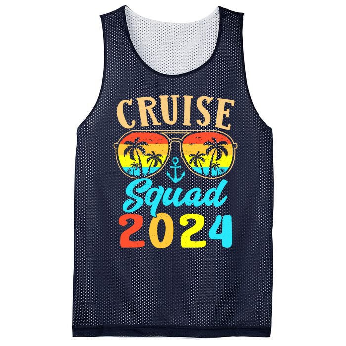 Family Friends Vacation Cruising Ship Trip Mesh Reversible Basketball Jersey Tank