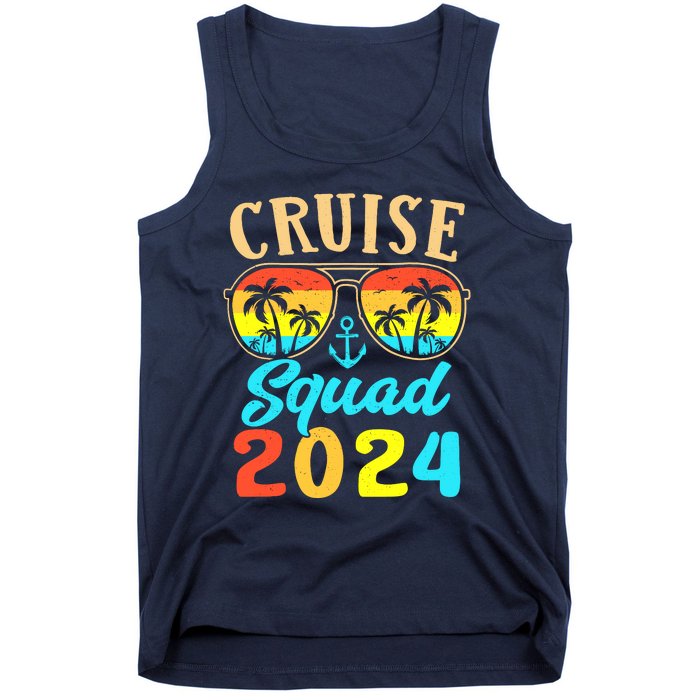 Family Friends Vacation Cruising Ship Trip Tank Top