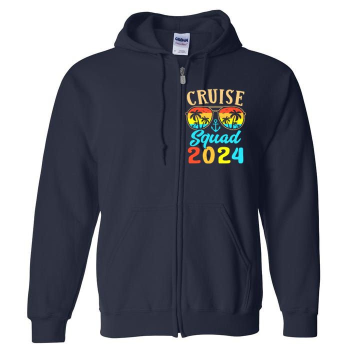 Family Friends Vacation Cruising Ship Trip Full Zip Hoodie