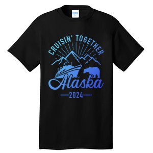 Funny Family Vacation Travel Alaska Cruise 2024 Tall T-Shirt